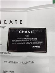 CHANEL CAVIAR QUILTED COMPACT BOY WALLET